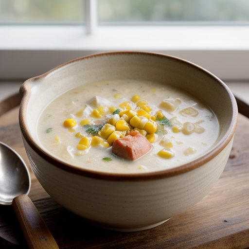 Corn & Crab Chowder recipe image
