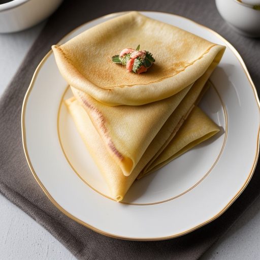 Corn Crepes and Lobster Stack recipe image