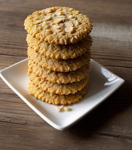 Corn Flake Cookies (Stove -Top Peanut Butter Crisps recipe image