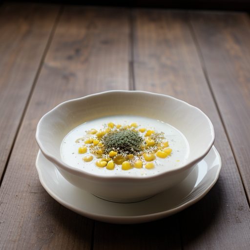 Corn Flower Soup recipe image