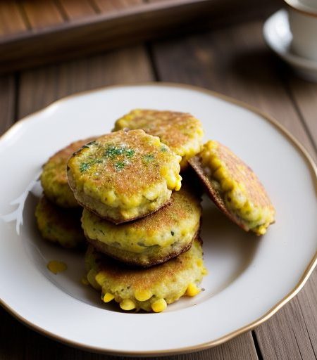 Corn Fritters (Perfect for 4 '0 Clock Tea recipe image