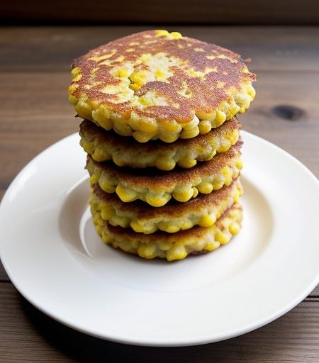 Corn Fritters for One recipe image