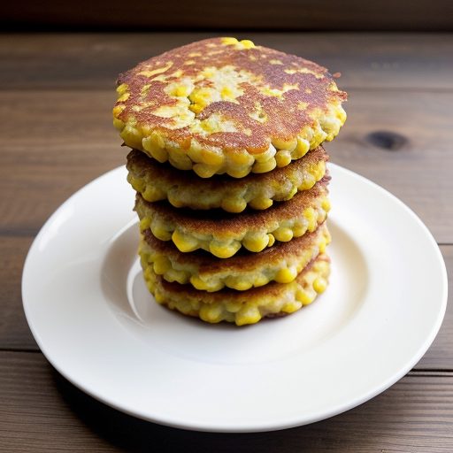 Corn Fritters for One recipe image