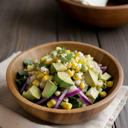 Corn & Jicama Salad recipe image