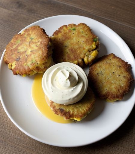 Corn & Pepper Fritters recipe image