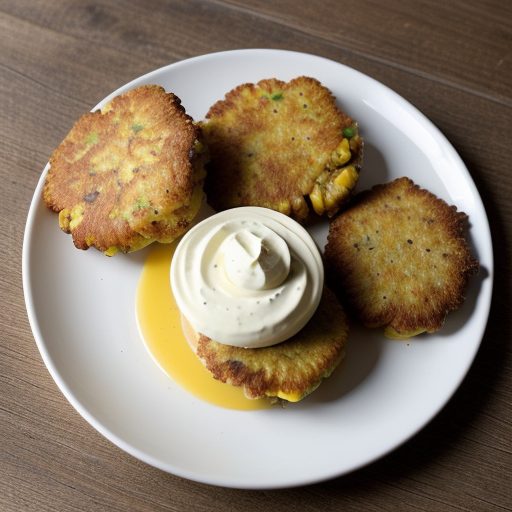 Corn & Pepper Fritters recipe image