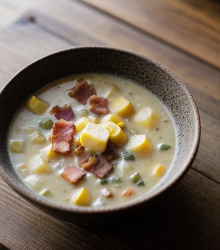 Corn & Potato Chowder Guys Love recipe image