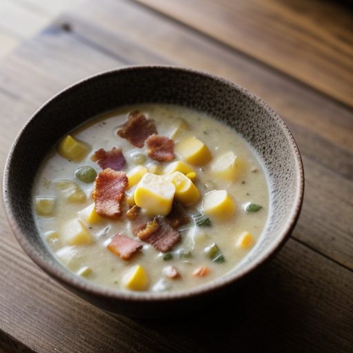 Corn & Potato Chowder Guys Love recipe image