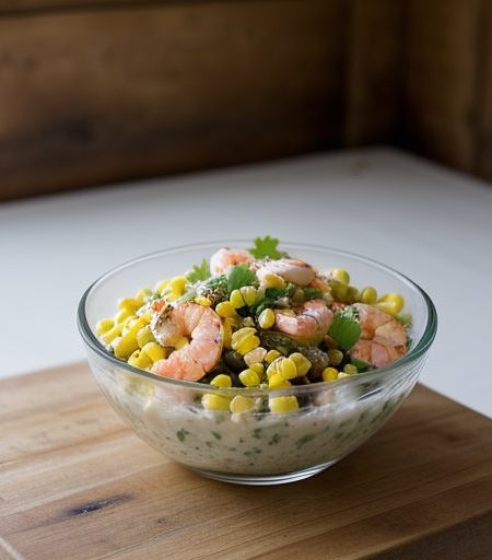 Corn & Shrimp Salad recipe image