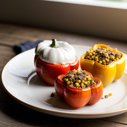 Corn-Stuffed Peppers recipe image