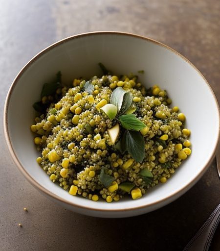 Corn Tabouleh Salad recipe image