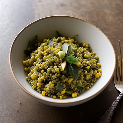Corn Tabouleh Salad recipe image