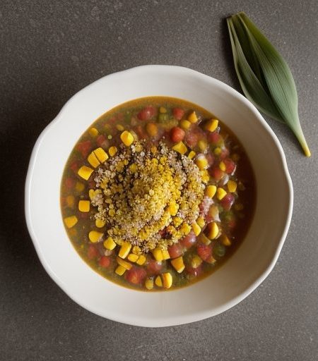 Corn Tomatillio Salsa recipe image