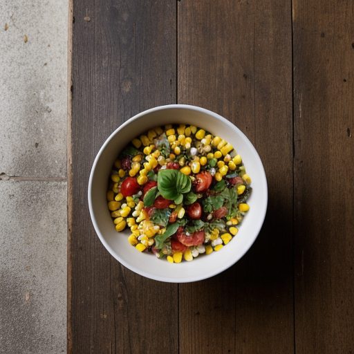Corn~ Tomato & Bean Salad recipe image