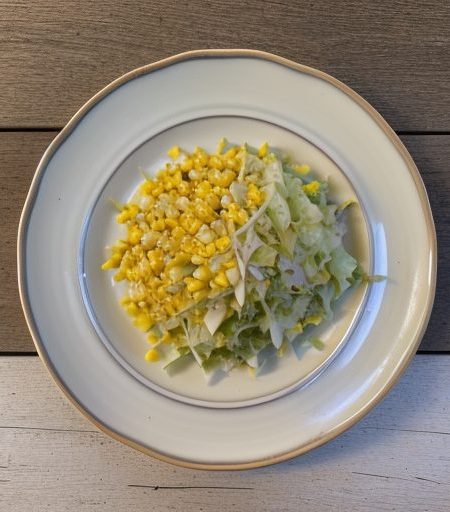 Corn and Cabbage Slaw recipe image