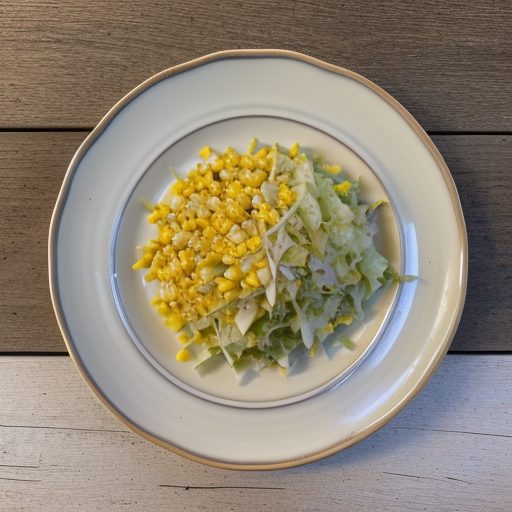 Corn and Cabbage Slaw recipe image