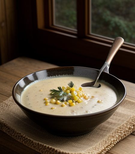 Corn and Crab Bisque recipe image