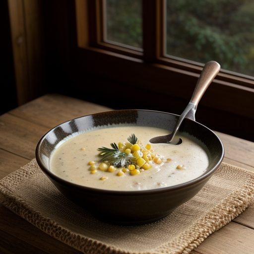 Corn and Crab Bisque recipe image