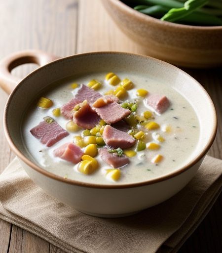 Corn and Ham Chowder recipe image
