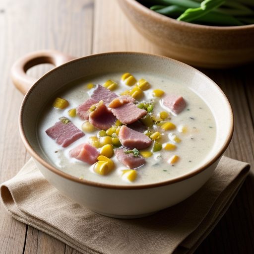 Corn and Ham Chowder recipe image