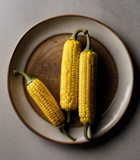 Corn and Pepper With White Wine recipe image