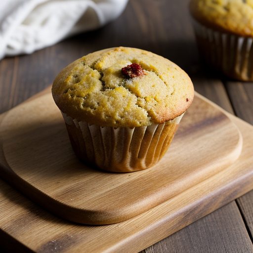 Corn and Sun-Dried Tomato Muffins - Bon Appetit recipe image