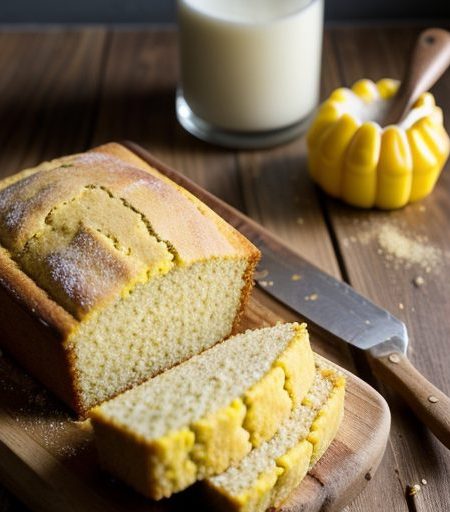 Corn on Corn Bread recipe image