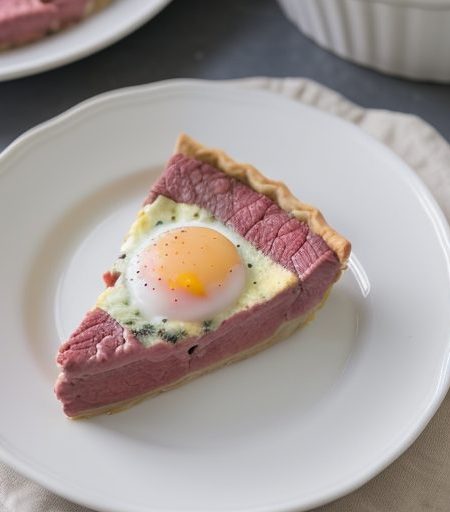 Corned Beef Quiche recipe image