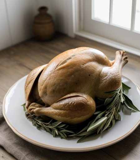 Cornish Game Hens, Stuffed Under the Skin recipe image