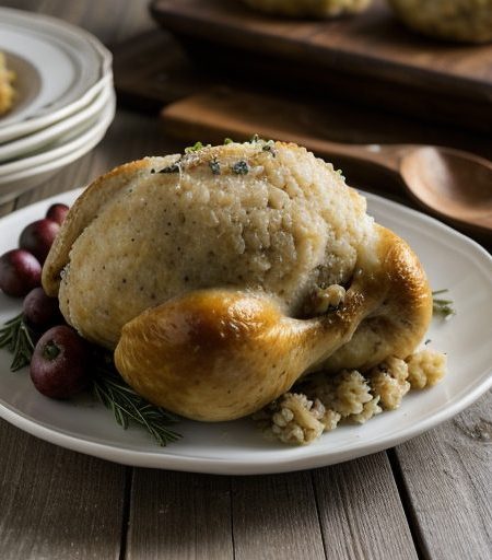 Cornish Games Hens With Rice Stuffing recipe image