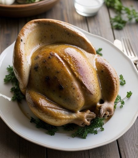 Cornish Hens & Gravy recipe image