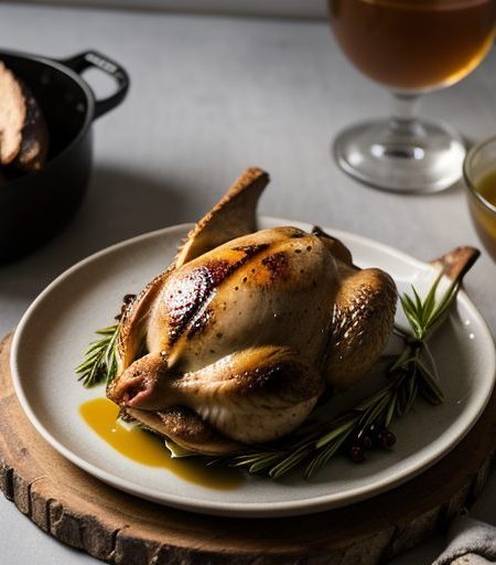 Cornish Hens W/Rum recipe image