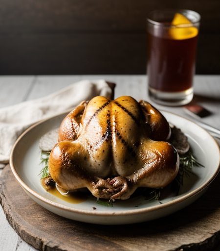 Cornish Hens W/Rum *** (Rjhv41 A recipe image