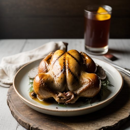 Cornish Hens W/Rum *** (Rjhv41 A recipe image