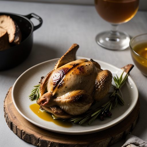 Cornish Hens W/Rum recipe image