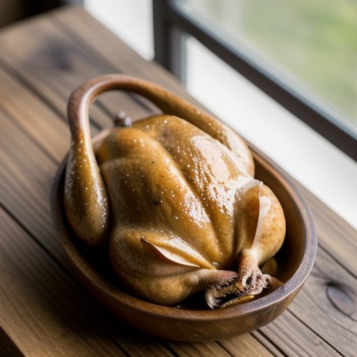 Cornish Hens With Dijon Walnut Sauce recipe image