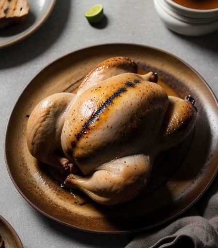 Cornish Hens With Rum recipe image