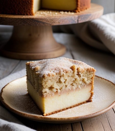 Cornmeal Apple Coffee Cake recipe image