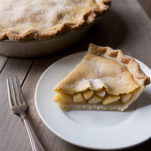 Cornmeal Apple Pie recipe image