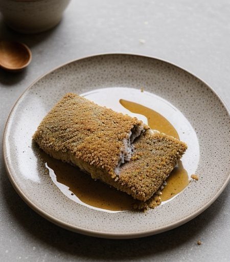 Cornmeal-Crusted Trout With Hazelnut Butter recipe image