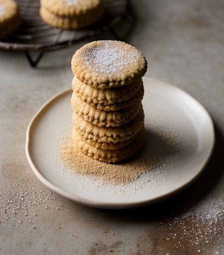 Cornmeal Guava Thumbprint Cookies recipe image