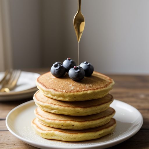 Cornmeal Pancakes recipe image