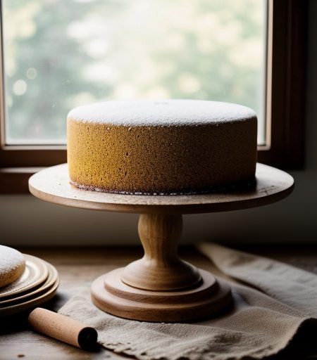 Cornmeal Spice Cake recipe image