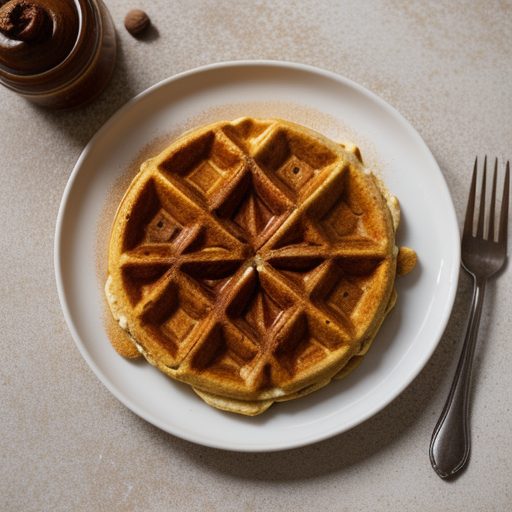 Cornmeal Waffles recipe image
