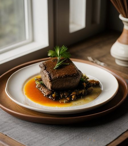 Cossack Braised Lamb] recipe image