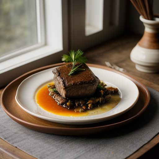 Cossack Braised Lamb] recipe image