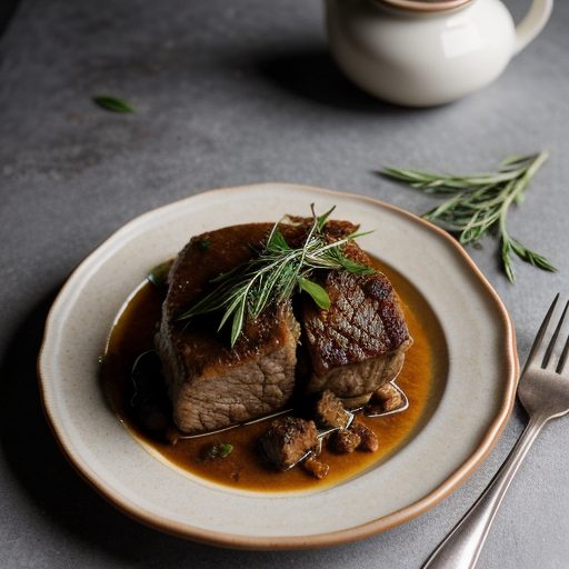 Cossack Braised Lamb] recipe image