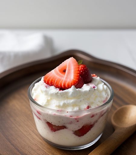 Cottage Cheese-Strawberry Salad recipe image