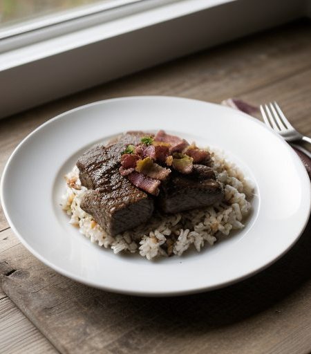 Country Beef and Rice recipe image