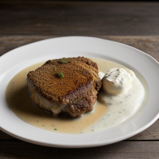 Country Fried Chicken Steak With Cream Gravy recipe image
